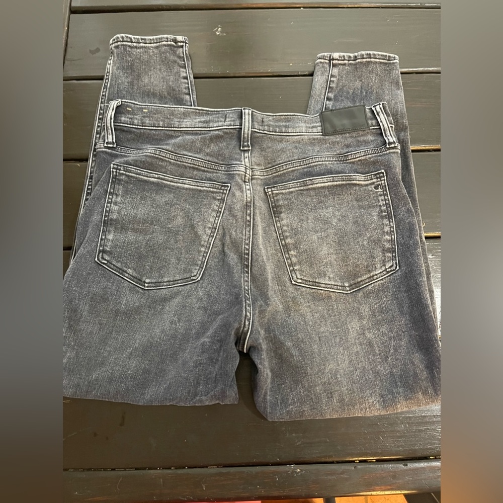 Madewell high rise 10’ skinny crop jeans 31 - Picture 5 of 5